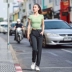 Runaway Loli Beauty Back Dry Vòng cổ áo thể thao Áo thun ngắn tay nữ mùa thu Slim Yoga Chạy bộ quần áo thể dục áo tank top Áo phông thể thao