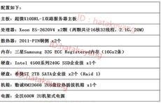 Сервер 组装服务器超微x10drl-i 2620v4*2 16g recc*2 2t*2