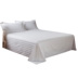 Màu trắng tinh khiết bao gồm giường là một mảnh duy nhất của tinh khiết bông satin sọc giường 笠 phòng tắm khách sạn khăn trải giường khách sạn giường bán buôn Khăn trải giường