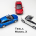 Mô hình xe hợp kim Tesla ModelX 1:32 mô phỏng xe mô hình cậu bé kéo xe ô tô đồ chơi trẻ em - Chế độ tĩnh mô hình gundam Chế độ tĩnh