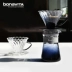 Bonavita pro-brewista glass tay lọc cà phê cup hình chữ V lọc xoắn ốc lọc cốc hâm nóng cafe Cà phê