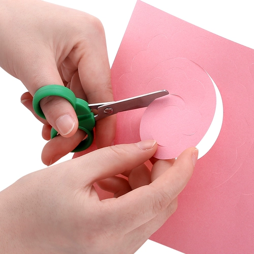 Японские ножницы, детские канцтовары для детского сада, поделки из бумаги ручной работы, защитный чехол