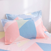 Mùa hè cũ vải thô gối vải cotton 100% cotton gối cặp 74x48cm vải mùa hè mát vải vải - Gối trường hợp gối tựa đầu giường