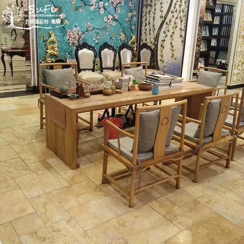 Европейская в стиле естественный золотая пещера кофейная пещера Камень Головая комната гостиная