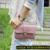 2017 mới của Hàn Quốc phiên bản của màn hình lớn túi điện thoại di động nữ túi Messenger đơn giản túi vuông nhỏ túi vai túi điện thoại di động purse bag
