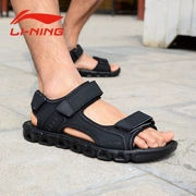 Giày sandal nam xu hướng chính hãng Li Ning 2018 mùa hè Giày chống trượt ngoài trời siêu nhẹ Giày đế mềm AGUN001 - Giày thể thao / sandles