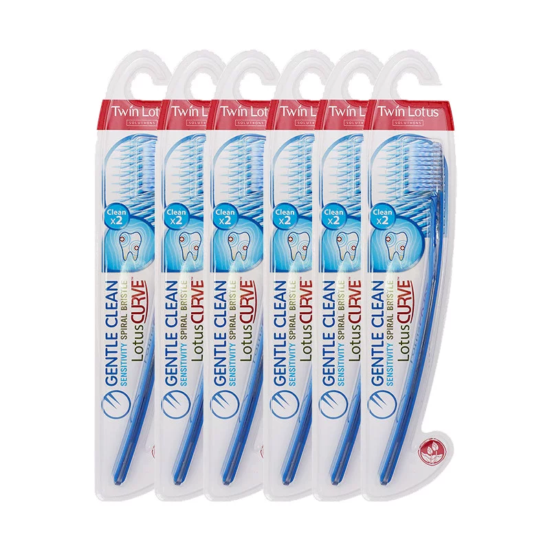 Soft import toothbrush, spots removal