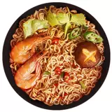 Таиланд импортировал зимнюю инь Инь в стиле тайского стиля, мгновенная лапша, горячие и кислые мешки с креветками для мгновенной лапши 4 вкуса, 30 мешков бесплатной доставки