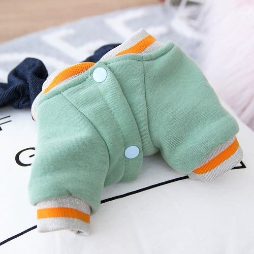 Весна и осенняя собака для домашних животных с четырьмя легкими осенью Тедди Белль Бумея кошка кошка кошка кошка снежная одежда маленькие собаки зимой