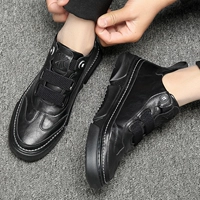 Обувь, трендовые универсальные кроссовки для отдыха для кожаной обуви, 2021 года, в корейском стиле