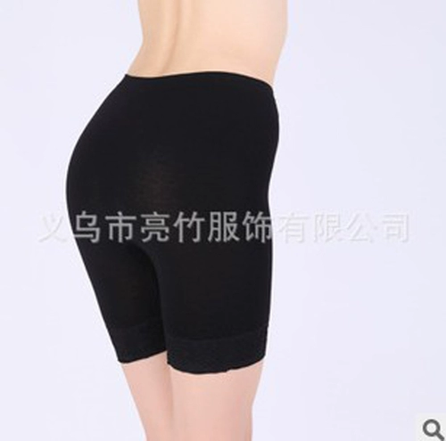 Бамбуковолоконные брючные брюки бамбуковые брюки без следов нижних брюк, кружевные кружевные брюки bt119