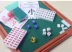 Sáng tạo Mahjong Tour Nhỏ Mahjong Mini Bàn di động nhỏ gọn Pocket Pocket Sáu trong một Phim hoạt hình - Các lớp học Mạt chược / Cờ vua / giáo dục cờ vua trong suốt Các lớp học Mạt chược / Cờ vua / giáo dục