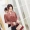 Nữ hoàng quần áo Hàn Quốc 2019 xuân mới của phụ nữ Han Fan khí chất nhung áo cổ chữ V nữ dài tay thon gọn - Áo sơ mi dài tay