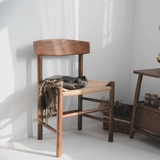 Винтаж J39 Среднешний классический кафе Nordic Coffee Dining Line Litetic Black Wlinut White Oak