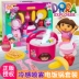 Dora Play House Kitchen Electric Toy Spray Rice Cooker Mô phỏng Âm thanh Nồi cơm điện Trẻ em Thiết bị nhỏ - Đồ chơi gia đình