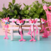 Blind Box Blind Bag Dalang Pink Leopard Nhảy Tiger Little Doll Cô gái Trái tim Trang trí máy tính để bàn Trang trí bánh sinh nhật trang trí phòng khách nhà ống Trang trí nội thất