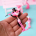 Blind Box Blind Bag Dalang Pink Leopard Nhảy Tiger Little Doll Cô gái Trái tim Trang trí máy tính để bàn Trang trí bánh sinh nhật trang trí phòng khách nhà ống Trang trí nội thất