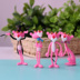 Blind Box Blind Bag Dalang Pink Leopard Nhảy Tiger Little Doll Cô gái Trái tim Trang trí máy tính để bàn Trang trí bánh sinh nhật trang trí phòng khách nhà ống Trang trí nội thất