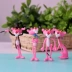 Blind Box Blind Bag Dalang Pink Leopard Nhảy Tiger Little Doll Cô gái Trái tim Trang trí máy tính để bàn Trang trí bánh sinh nhật