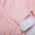 Phương thức nightdress với ngực pad đồ ngủ nữ mùa hè miễn phí áo ngực dài sexy ren băng cốc băng lụa dịch vụ nhà Đêm đầm