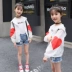 Cô gái mặt trời bảo vệ quần áo 2018 mùa hè mới Hàn Quốc phiên bản của bảo vệ UV trẻ em mùa hè trẻ em quần áo chống nắng áo khoác mỏng Áo khoác