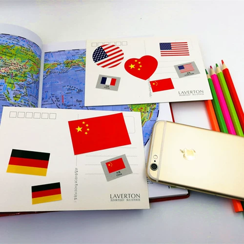 Китайская наклейка, фотоальбом, США, Германия, Франция, DIY