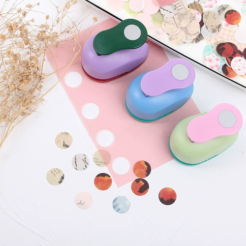 Круглая штамповочная машина, дырокол, бумажная лента, пряжка ручной работы, 16мм, планировщик, популярно в интернете, «сделай сам»