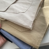 Осенняя небольшая дизайнерская куртка, оверсайз, свободный крой, в корейском стиле, тренд сезона