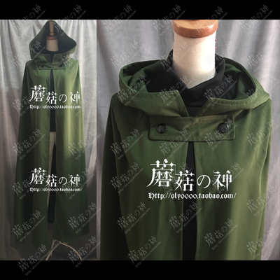 taobao agent Oly-TSUBASA Wing Wing Dynasties Lee Xiao Wolf Army Green Cloak COSPLAY clothing customization