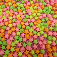 Красочные флуоресцентные звезды