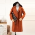 A1812 chống mùa bán mùa đông ánh sáng sang trọng Albaka dài hai mặt cashmere alpaca coat áo len mẫu áo khoác nữ đẹp 2021 Áo len lót đôi