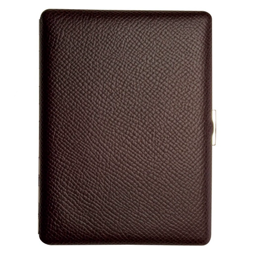 Оригинальный японский импортный металлический ультратонкий длинный медный портсигар подходит для мужчин и женщин, 9 шт