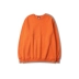 2018 mùa thu sinh viên đơn giản mô hình màu rắn áo len hoang dã nam giới và phụ nữ orange tide thương hiệu lỏng áo khoác mùa thu áo hoodie ngắn tay Áo len