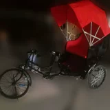 Ретро реквизит для фотографии, антикварный трехколесный велосипед