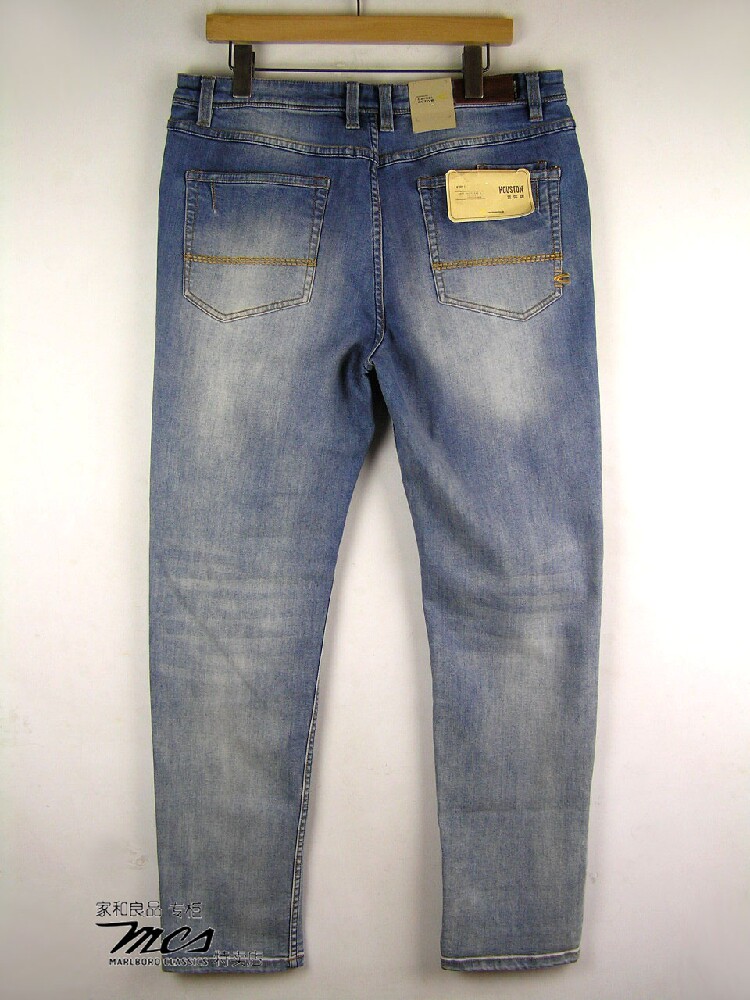 Camel Dynamic Counter Stretch Comfortable Cool Thin Men's Jeans 16058 2 feet 85-3 feet 05 details Picture