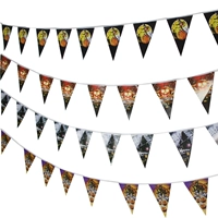 Halloween Ghost Festival cung cấp thanh trang trí bên đạo cụ giấy chuỗi cờ cờ địa điểm bố trí hoa treo cờ - Sản phẩm Đảng / Magic / Hiệu suất 	đồ hoá trang em bé	