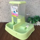 Кошка снабжает кошачьи чаши двойной чаши с автоматической питьевой водой для собак. Автоматическая кормушка питатель Поставляется с кошачьим горшками для кошачьего кошачья чаша