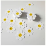 100 INS Vitality Laceing Faces, маленький арахис, круглые подарки, упаковочная бирга Подарочная карта подвеска DIY