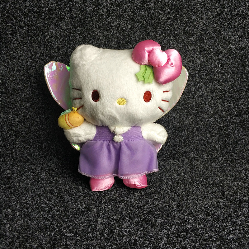 Firefly Kitty (20Cm Bag)Children's Day gift Japan sanrio  hellokitty Plush Doll Hello Kitty doll appease On the bed Toys