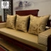 Mới của Trung Quốc gỗ gụ sofa đệm đệm gối gối vòng đệm Luohan nệm xốp gỗ rắn sofa đệm