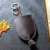 Cổ điển vẽ tay túi chìa khóa da unisex đa chức năng mini đơn giản xe da key trường hợp