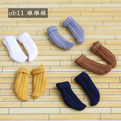 taobao agent OB11 Work Model OB11 OB11 Substander Beauty Condor Beat Motor socks can wear threading socks pile of socks
