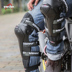 VEMAR Motorcycle Knight Bảo vệ Gear SUV Racing Kneepad Elbow Bộ bốn mảnh Bộ xà cạp chống vỡ Thiết bị bảo vệ găng tay cụt ngón đi xe máy Xe máy Rider thiết bị