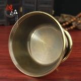 Индийская медная чаша для воды Принт восемь благодарственной чашки водяной чашки восемь сокровищ