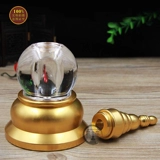 Национальный ветровой колокол с золотом, покрытый Pagar Crystal Tower, украшение дома полигин башня бесплатная доставка большая