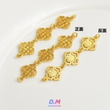 Аксессуар ручной работы, ручка, браслет, золото 750 пробы, золотой цвет, «сделай сам»