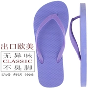 Xuất khẩu flip-flops nữ thời trang mùa hè mặc dép kích thước lớn 41-43 đáy phẳng cá tính mới non-slip bãi biển pinch