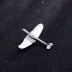 Hàn Quốc kích thước máy bay trâm nam trâm trang sức retro phù hợp với cổ áo pin cổ áo phụ nữ áo pin phụ kiện cài áo cao cấp Trâm cài