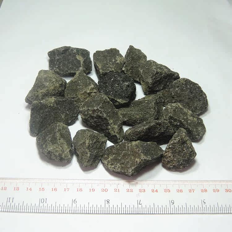 天然玄武岩 矿物岩石标本 火成岩岩石原料原石 1公斤计价