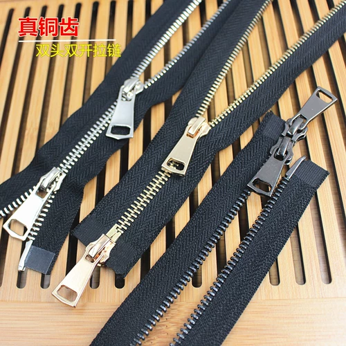 Пуховик с молнией, металлическая медная цепочка, замок, пальто, аксессуары